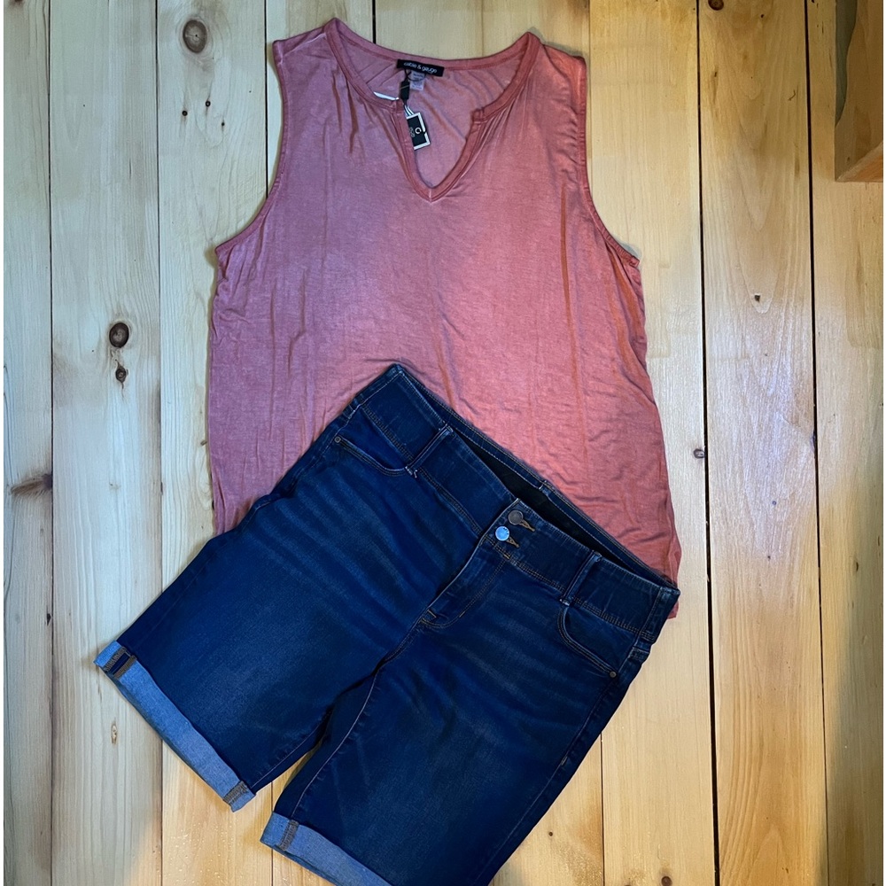 Cable and Gauge XL silky tee XL new